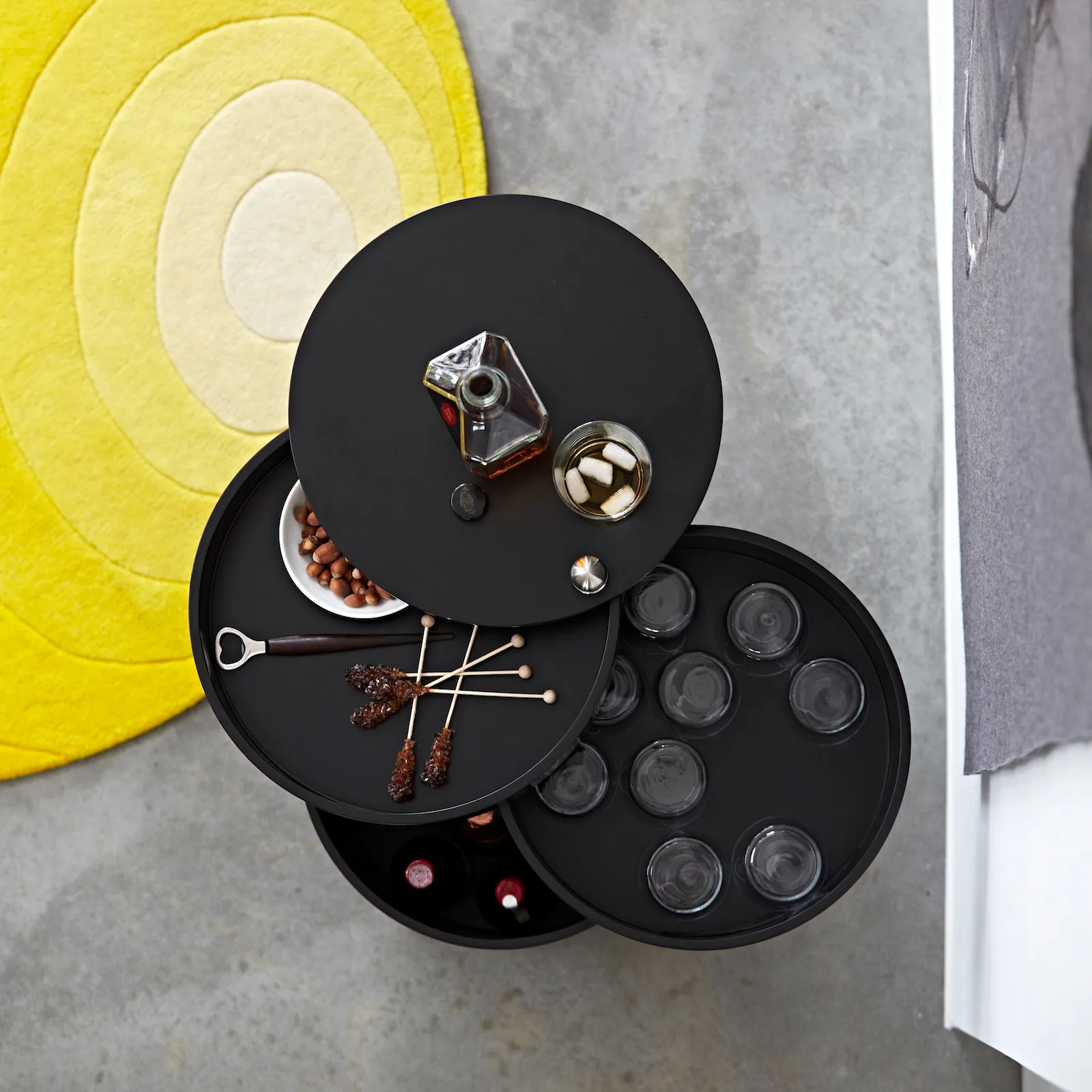 Barboy rullbord, Svart Verpan