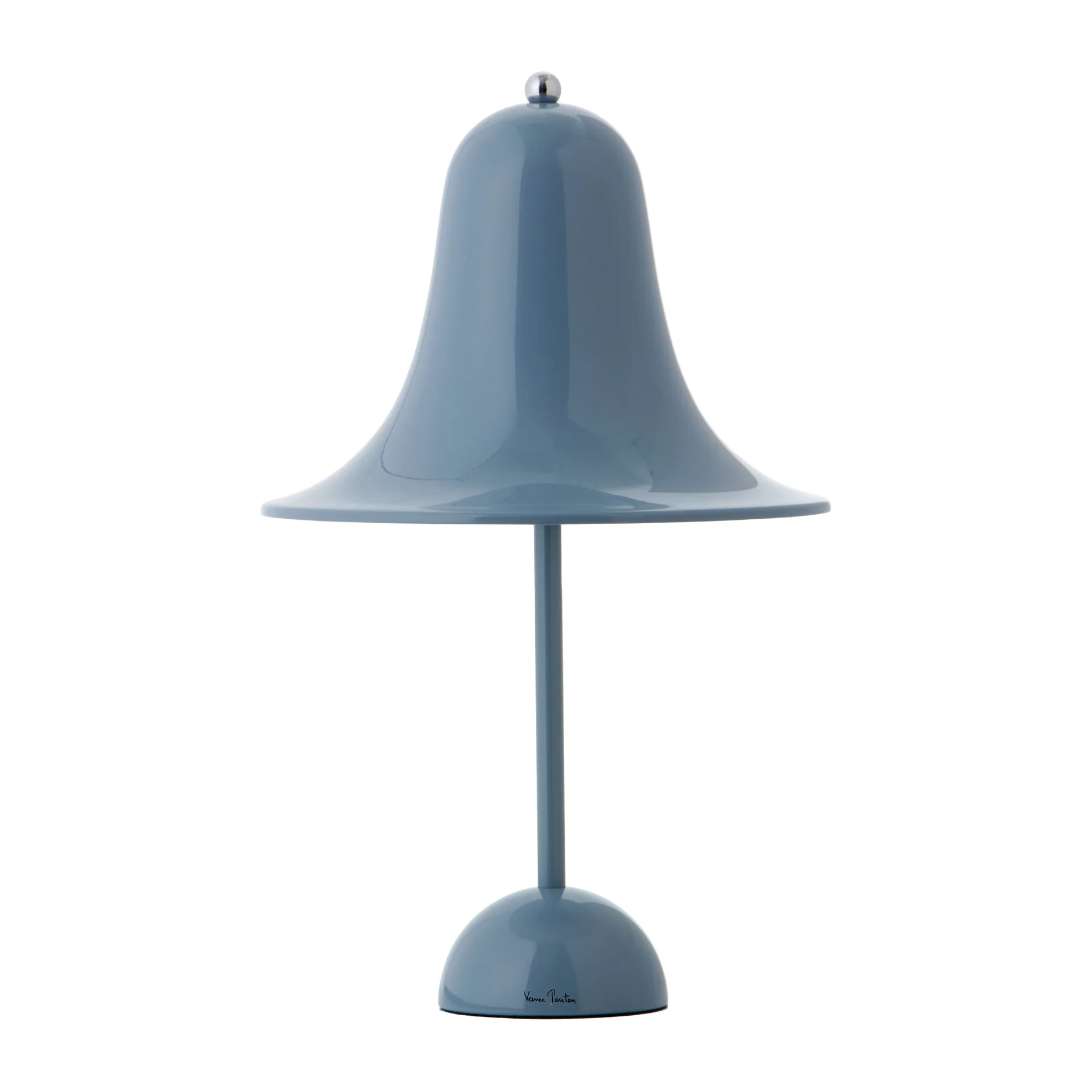 Pantop bordslampa Ø23 cm, Dusty blue Verpan
