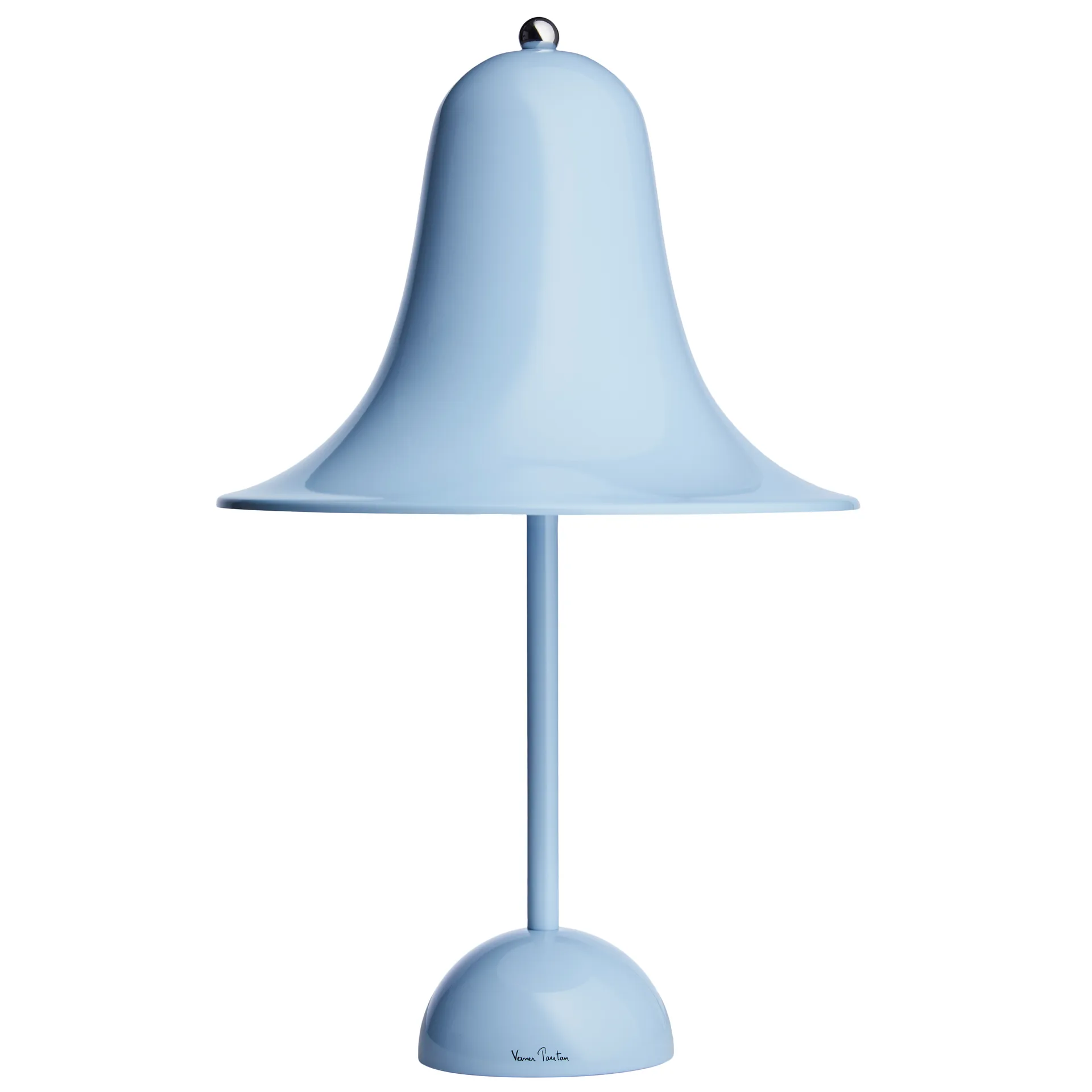 Pantop bordslampa Ø23 cm, Light blue Verpan