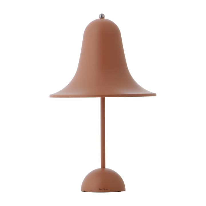 Pantop portable bordslampa Ø18 cm - Matt terracotta - Verpan