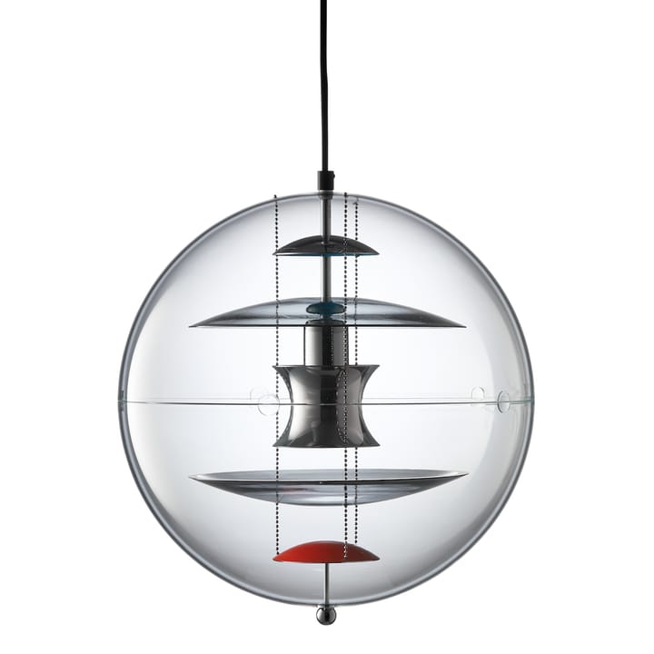 VP Globe Coloured Glass taklampa - Ø40 cm - Verpan