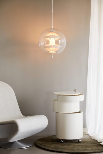 VP Globe Warm Peach taklampa - Ø40 cm - Verpan