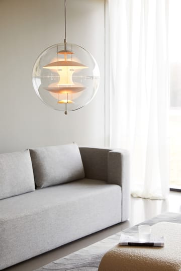 VP Globe Warm Peach taklampa - Ø40 cm - Verpan