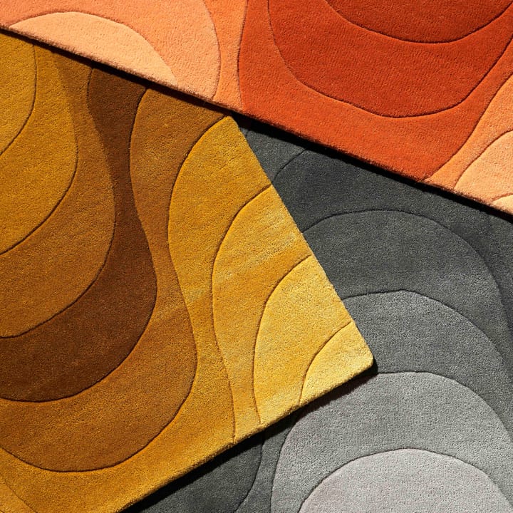 Wave matta 170x240 cm, Orange Verpan