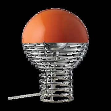 Wire bordslampa Ø40 cm - Chrome-orange - Verpan