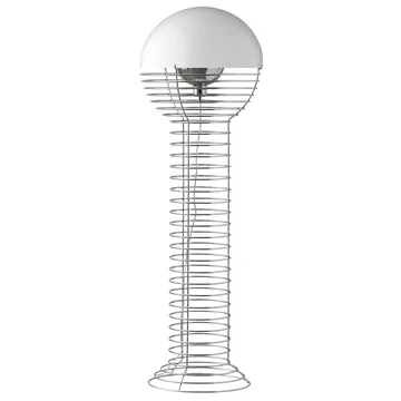 Wire golvlampa - Vit - Verpan