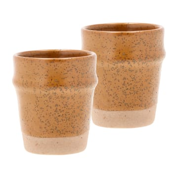 Evig espressokopp 10 cl 2-pack - Amber - Villa Collection