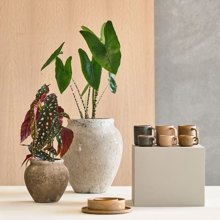 Loev kruka, Grå, medium Ø30.5 cm Villa Collection