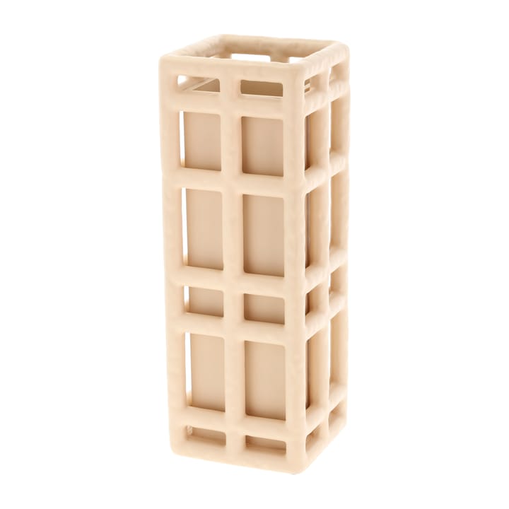 Lyng vas 11x11x30 cm - Sand - Villa Collection