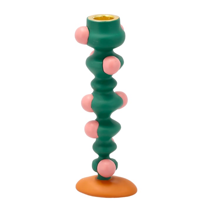 Styles ljusstake prickar 18 cm - Green-pink - Villa Collection