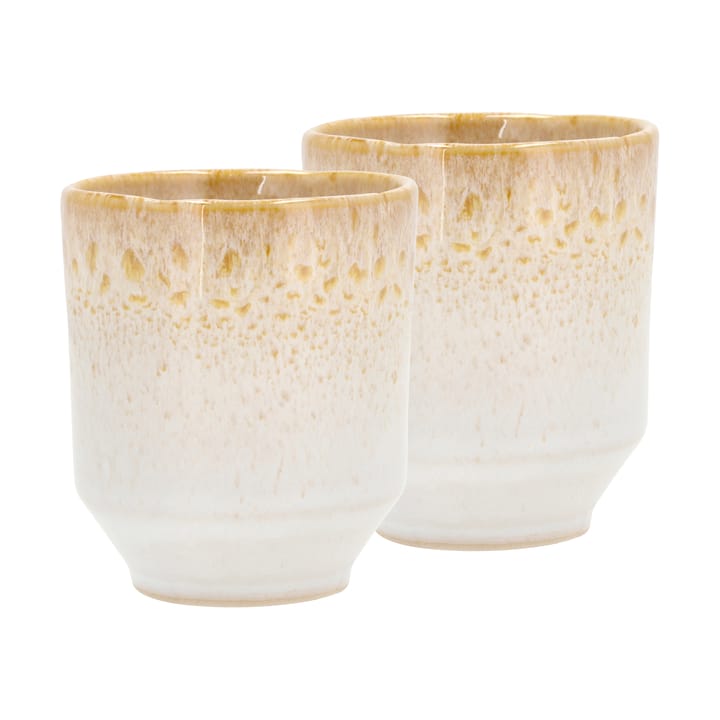 Styles mugg 18 cl 2-pack - Creme-sand - Villa Collection