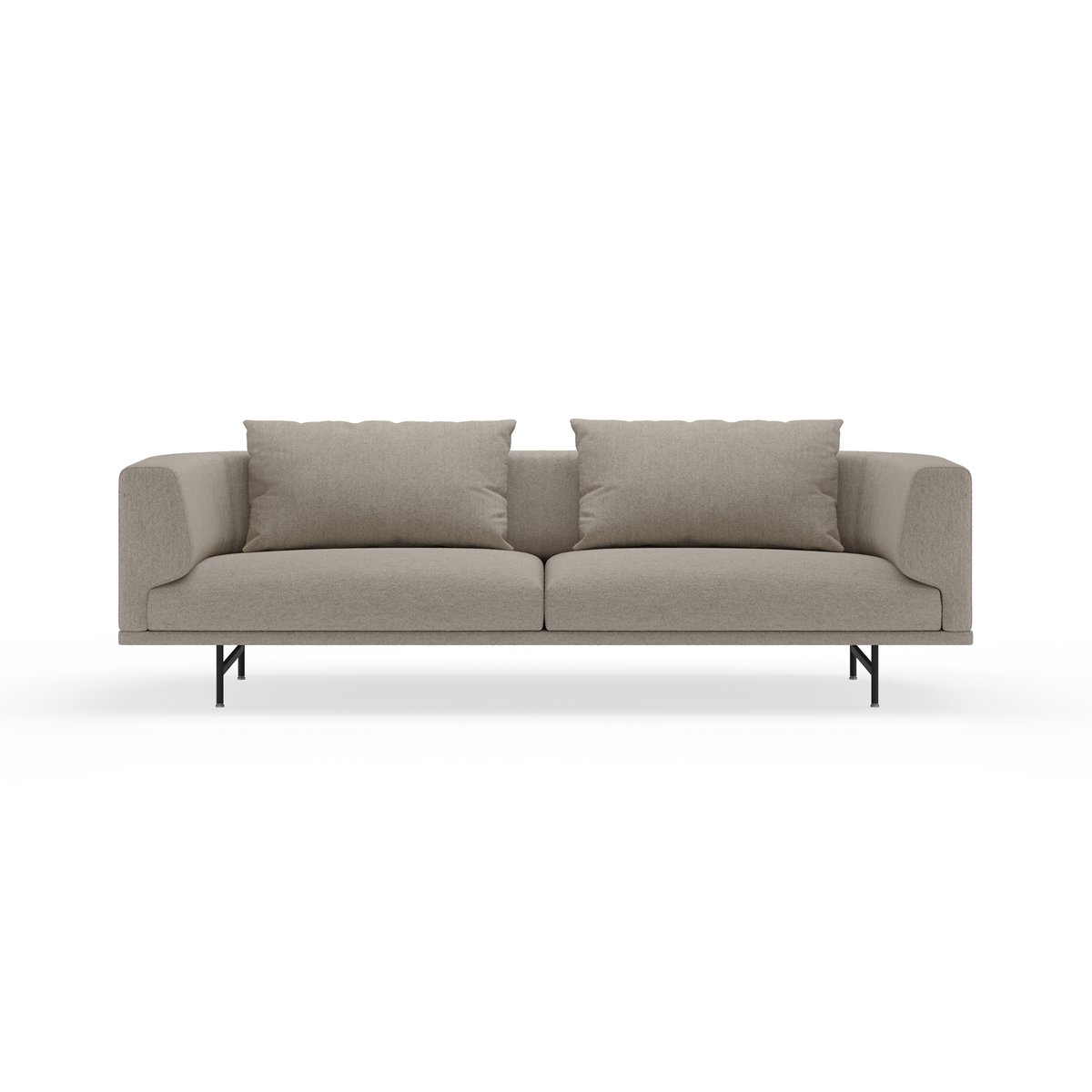 Vipp Chimney 3-sits soffa Soprano 03 Light grey | Skandinavisk Design | Soffor | Grå