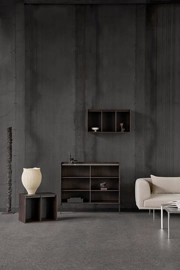 Vipp Cabinet H3 sideboard med ben - Dark oak-marble - Vipp