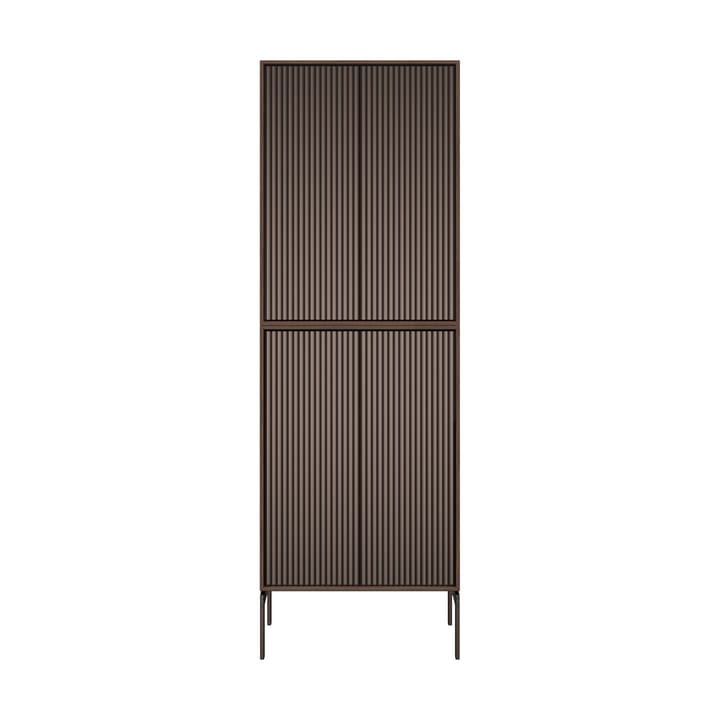 Vipp Cabinet H4 skåp med ben - Dark oak, doors - Vipp