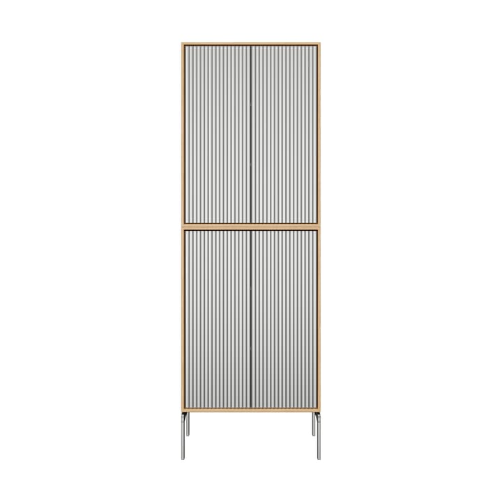 Vipp Cabinet H4 skåp med ben - Light oak, doors - Vipp