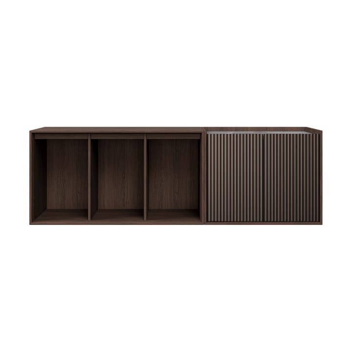 Vipp Cabinet H5 sideboard - Dark oak-marble, doors - Vipp