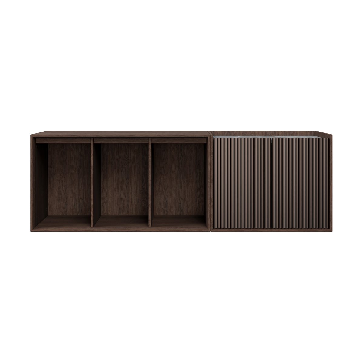 Vipp Cabinet H5 sideboard Dark oak-marble, doors | Skandinavisk Design | Sideboards & Skänkar | Brun