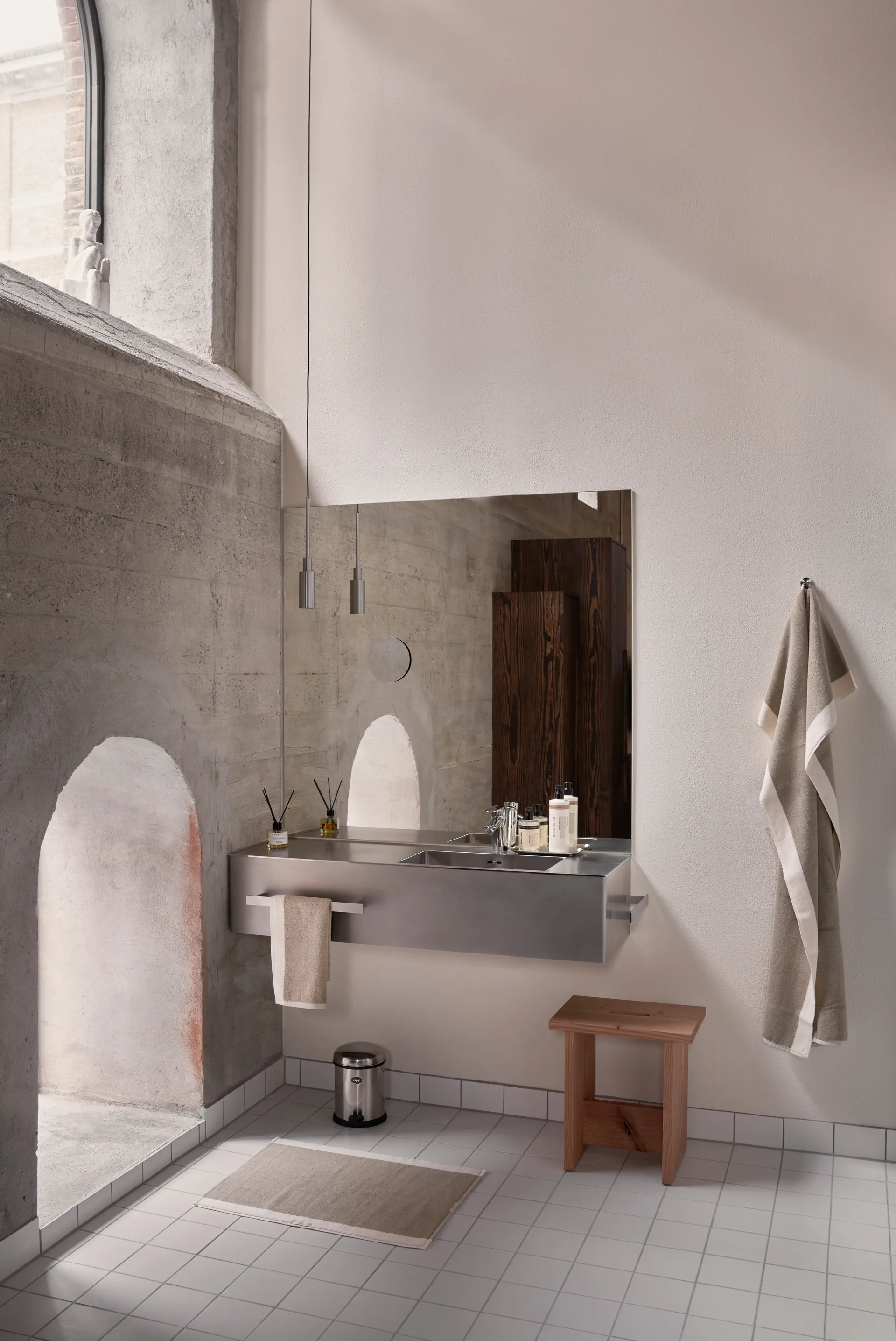 Vipp101 badrumsmatta, Khaki, 50x70 cm Vipp