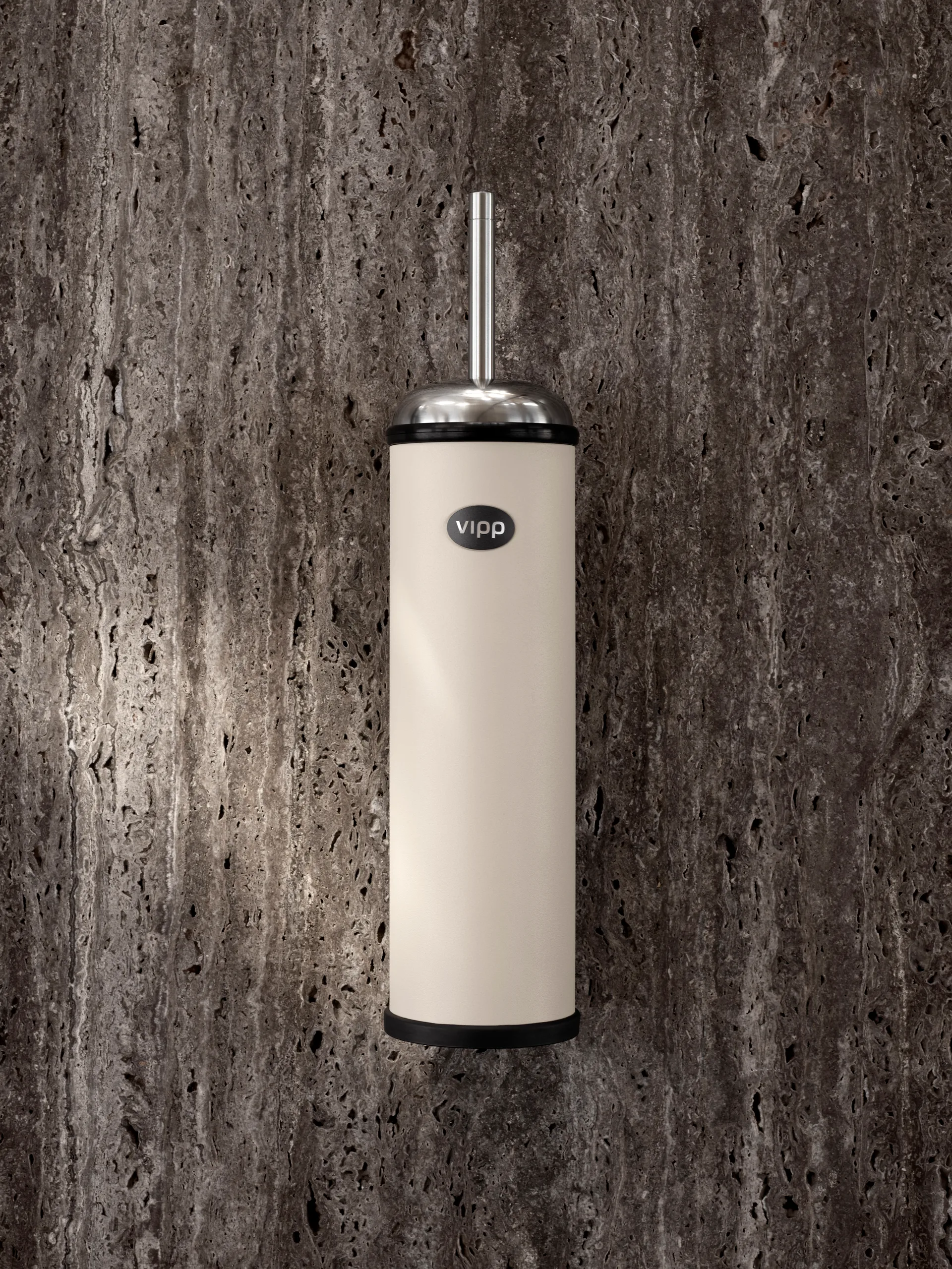 Vipp11 toalettborste vägg, Beige Vipp