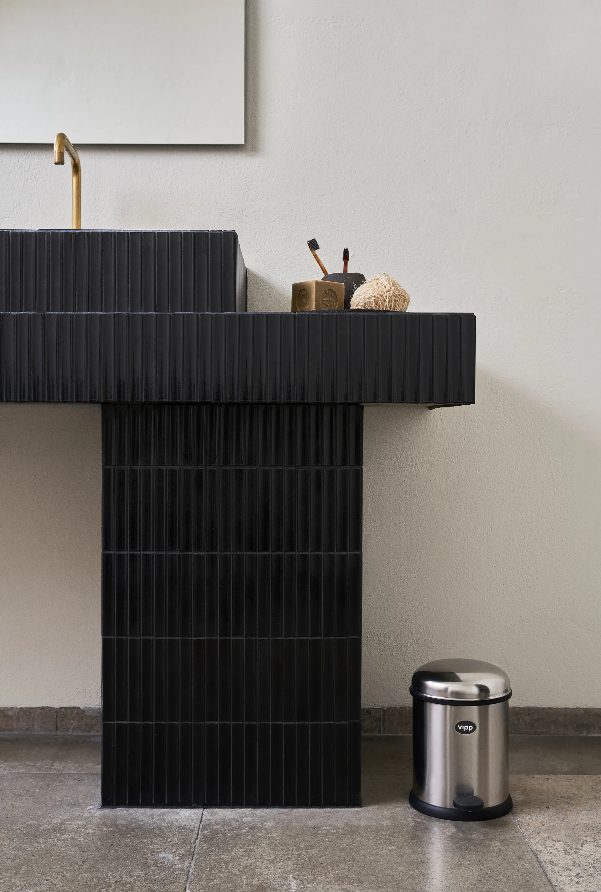 Vipp12 pedalhink 3 l, Stainless steel Vipp