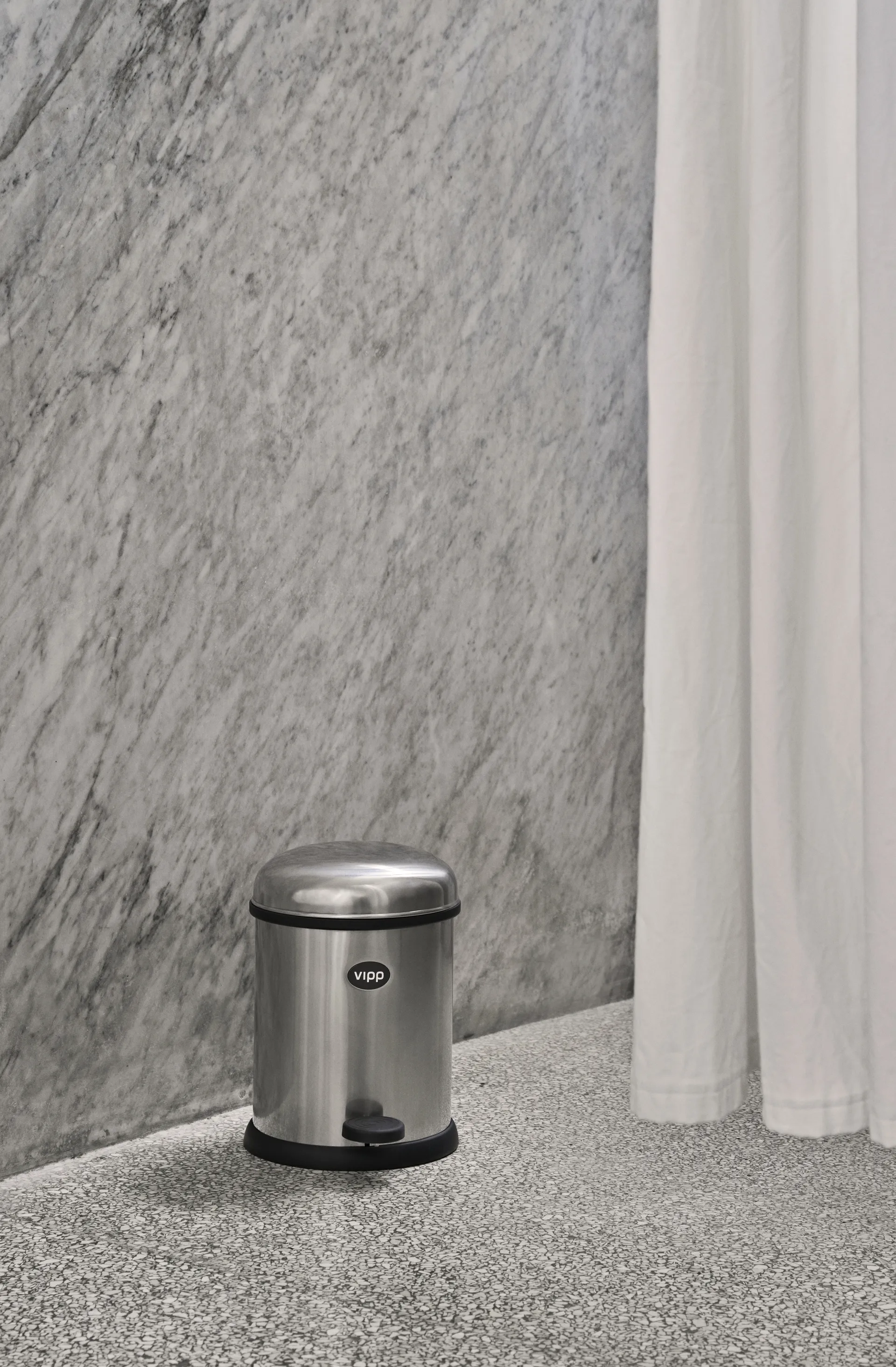 Vipp12 pedalhink 3 l, Stainless steel Vipp