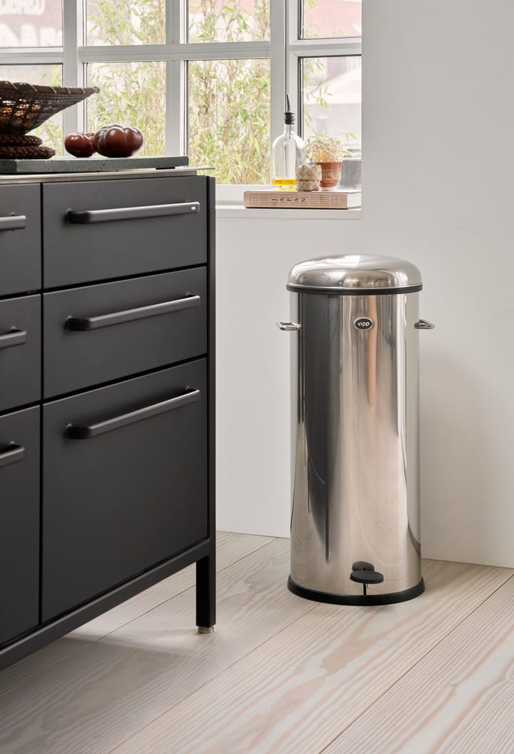 Vipp17 pedalhink 30 l, Stainless steel Vipp