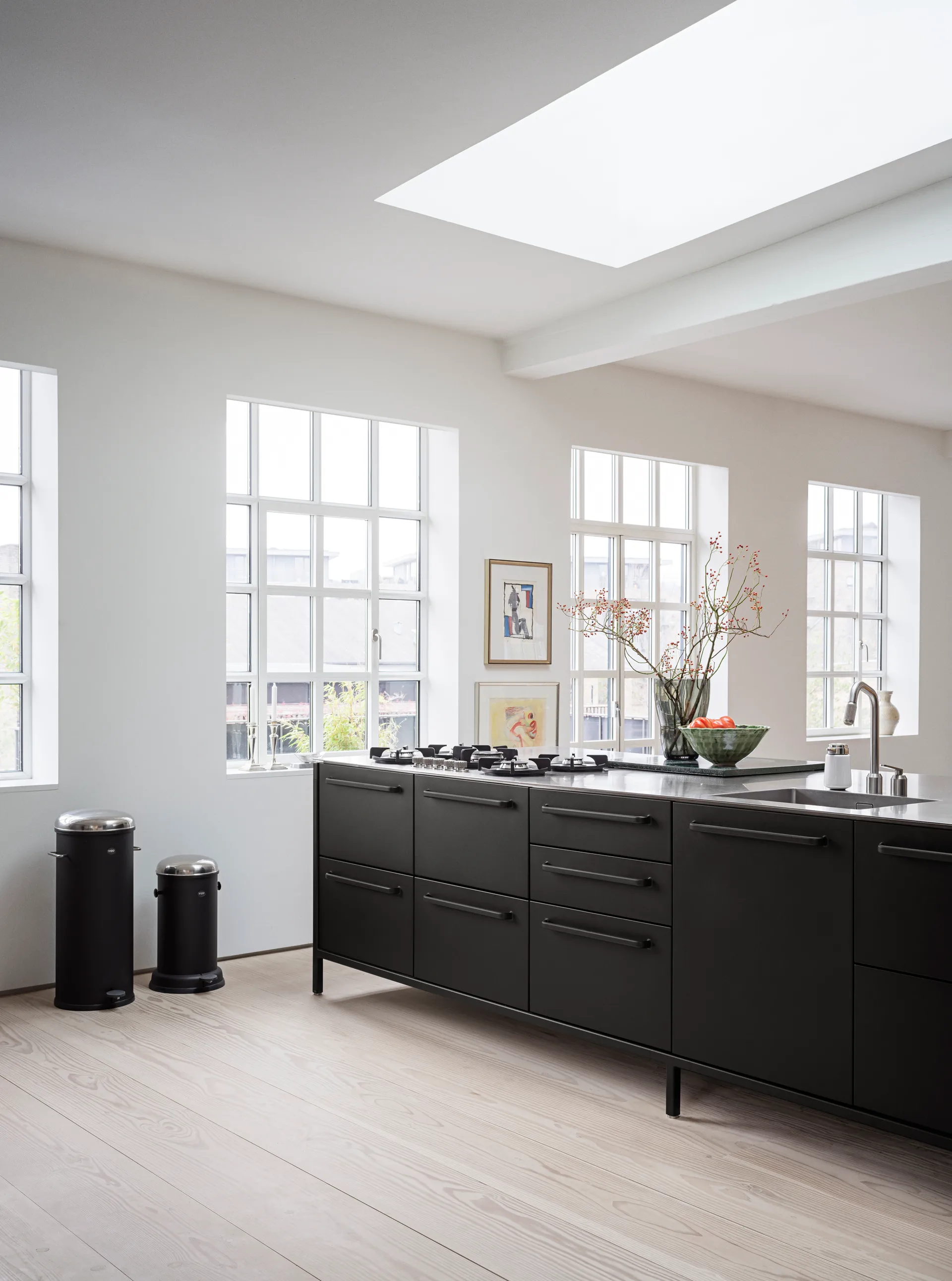 Vipp248 vas glas 29,8 cm, Smoked grey Vipp