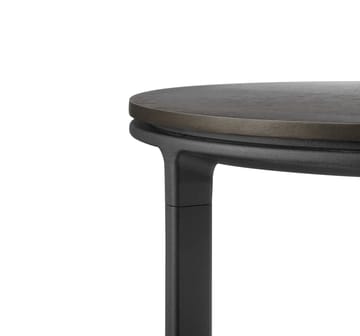Vipp423 soffbord Ø60x40,5 cm - Dark oak veneer - Vipp