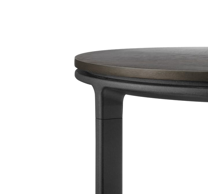 Vipp423 soffbord Ø60x40,5 cm, Dark oak veneer Vipp
