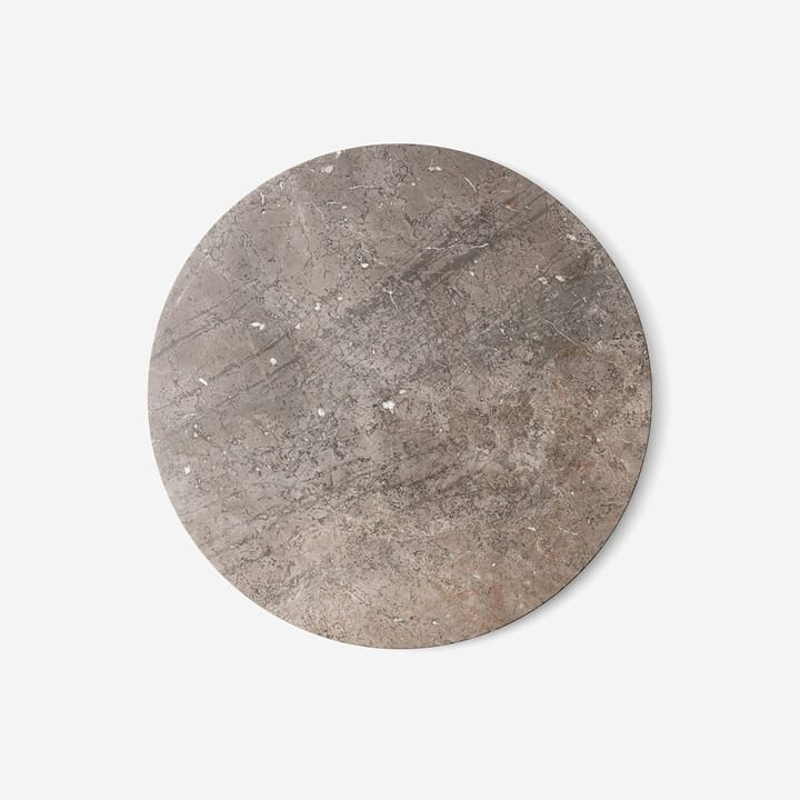Vipp423 soffbord marmor Ø60x40,5 cm, Grey Vipp