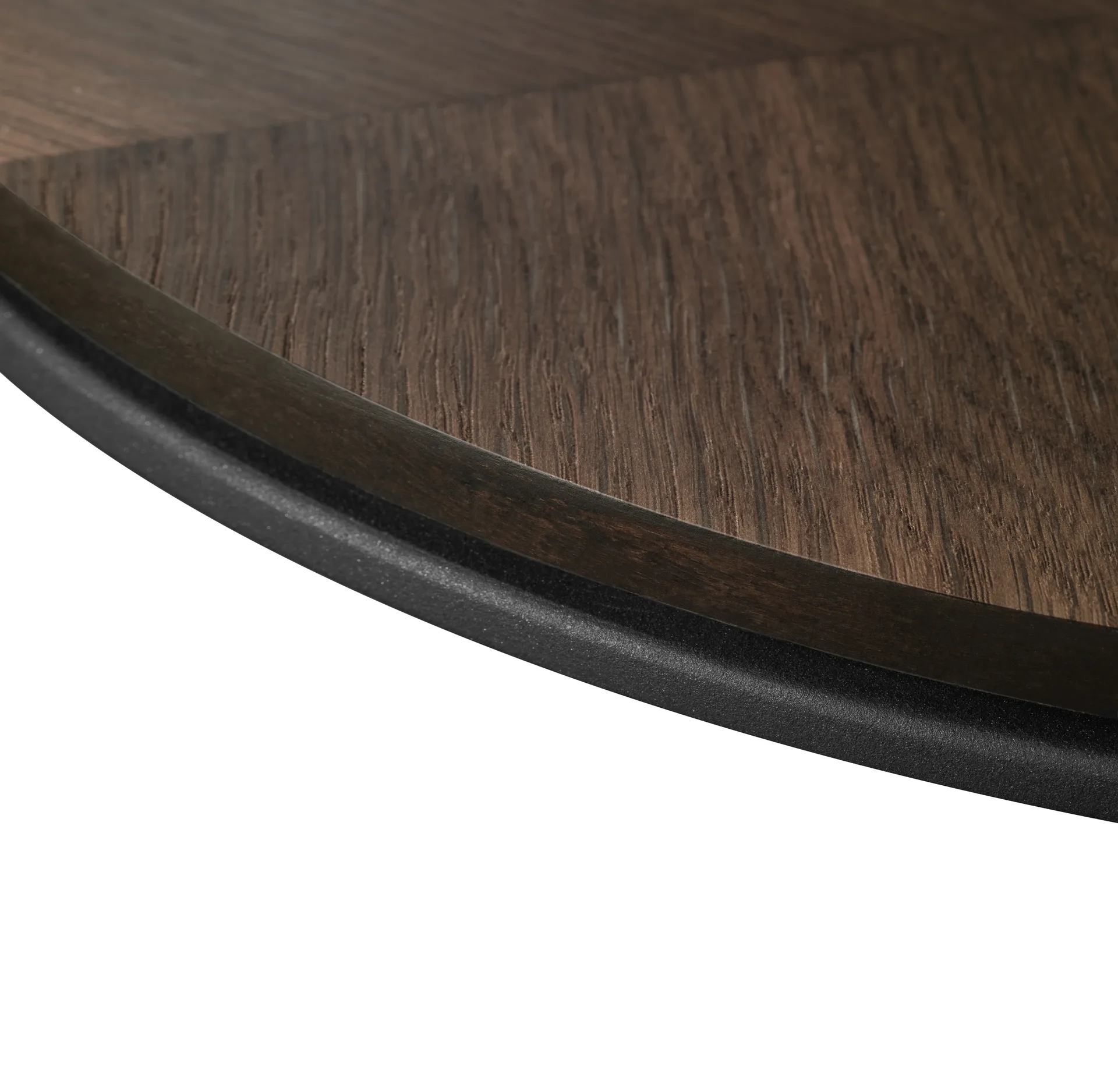 Vipp425 soffbord Ø90x35,5 cm, Dark oak veneer Vipp