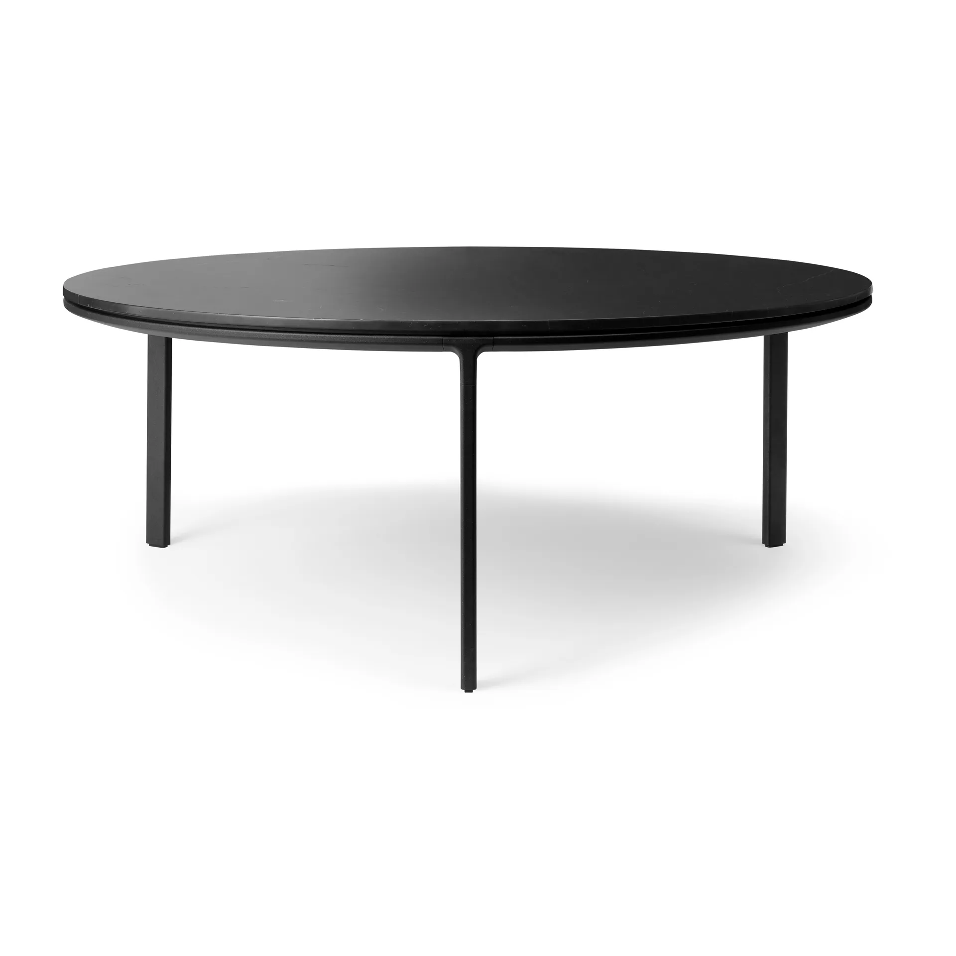 Vipp425 soffbord marmor Ø90x35,5 cm, Black Vipp