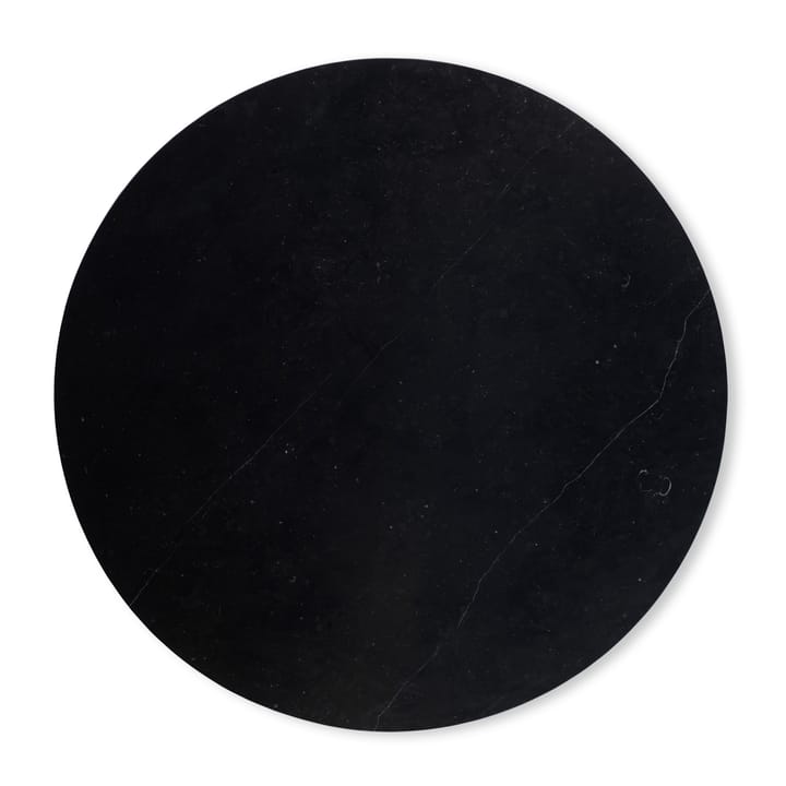 Vipp425 soffbord marmor Ø90x35,5 cm, Black Vipp