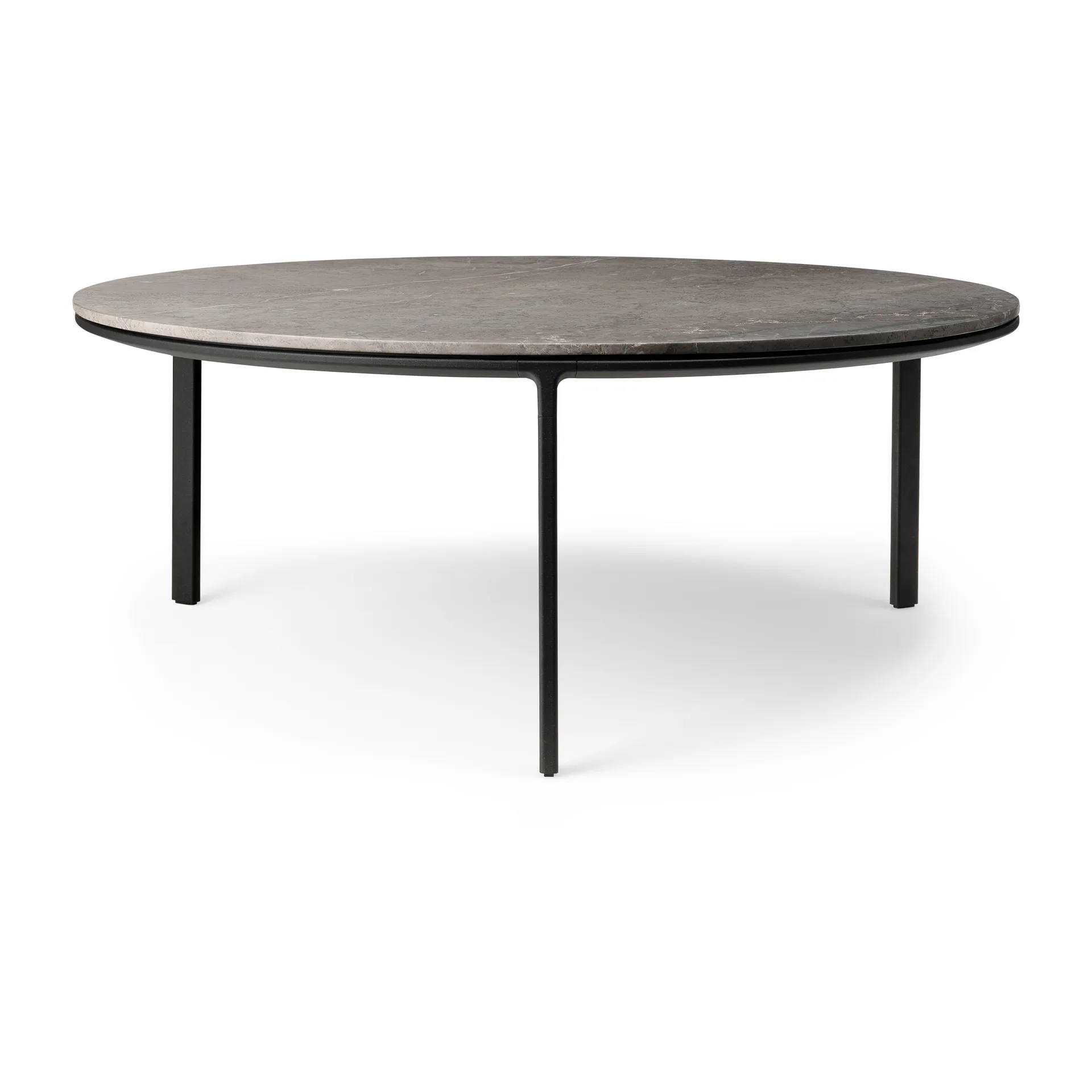 Vipp425 soffbord marmor Ø90x35,5 cm, Grey Vipp