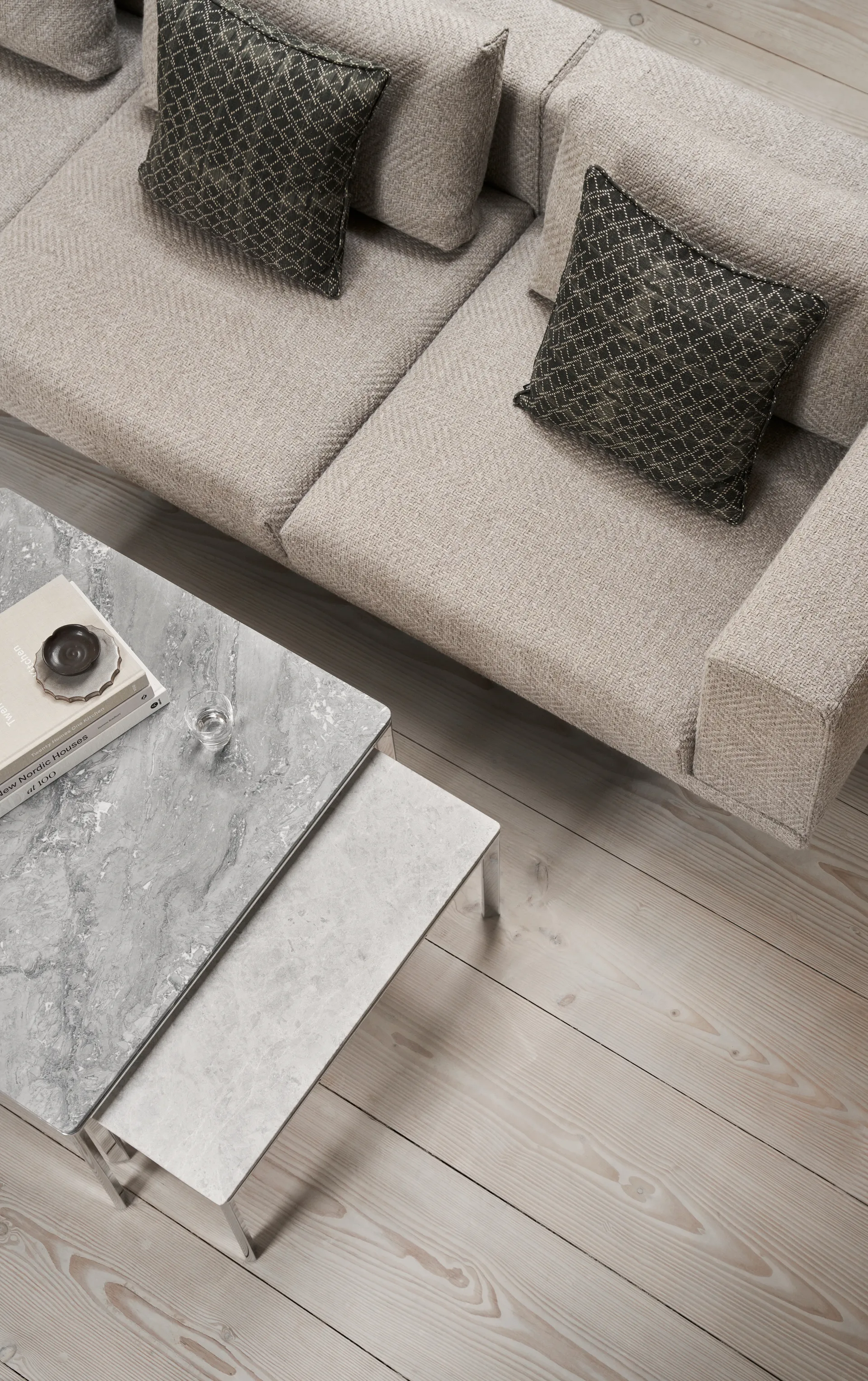 Vipp427 coffee table bord, Ocean grey 80x80 cm Vipp