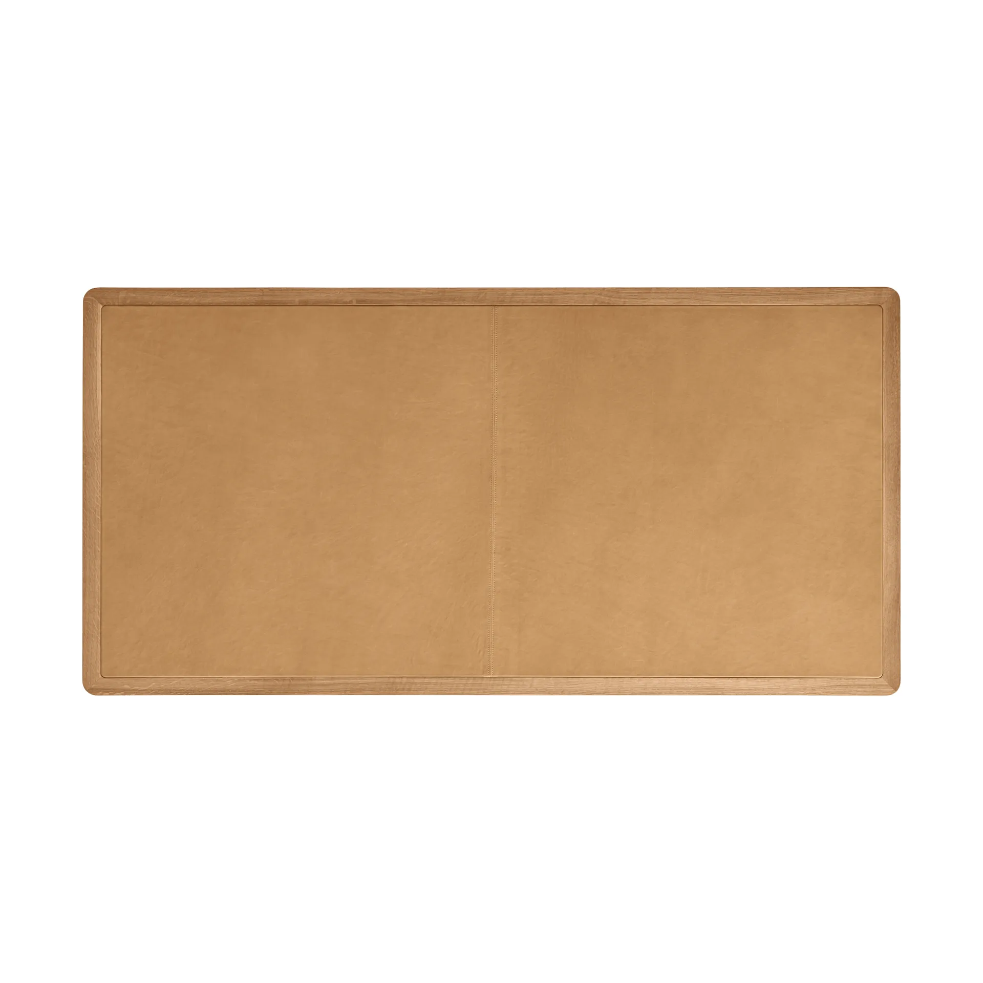 Vipp432 skrivbord, Camel leather-light oak Vipp