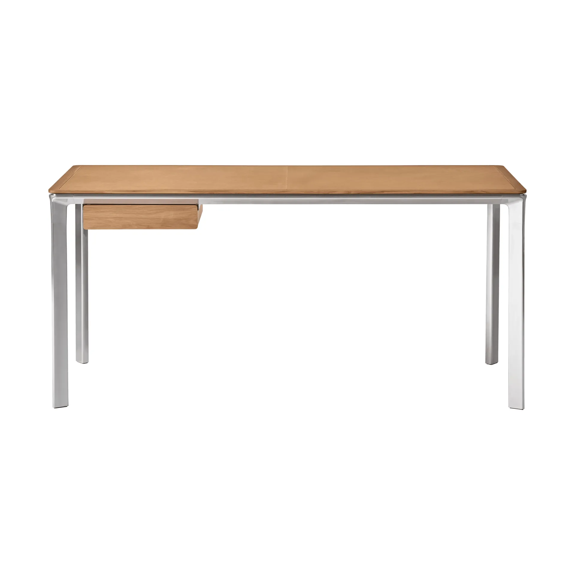 Vipp432 skrivbord, Camel leather-light oak Vipp