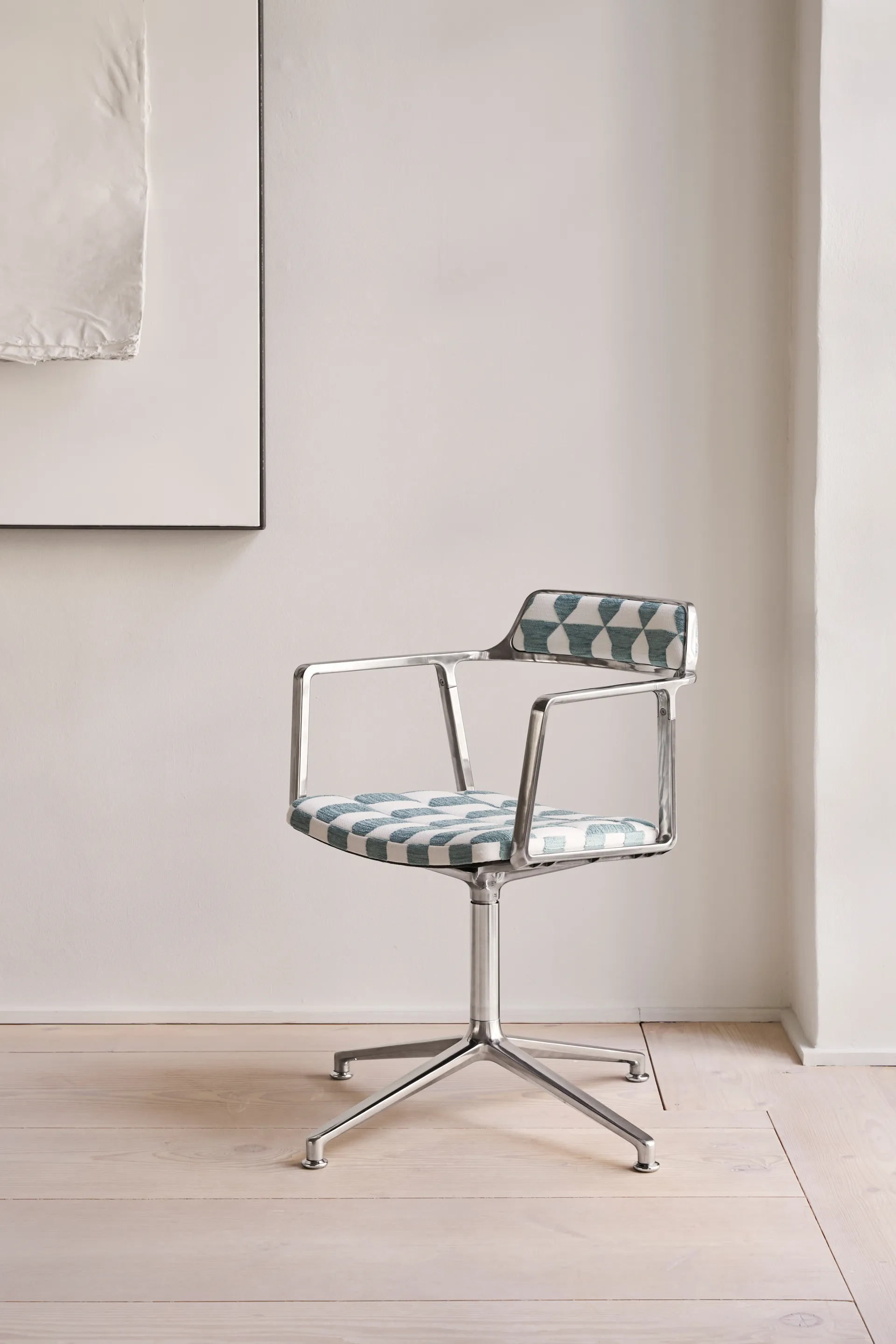 Vipp452 Swivel kontorsstol Guesthouse Edition, Lagrasse France-pol. aluminium Vipp