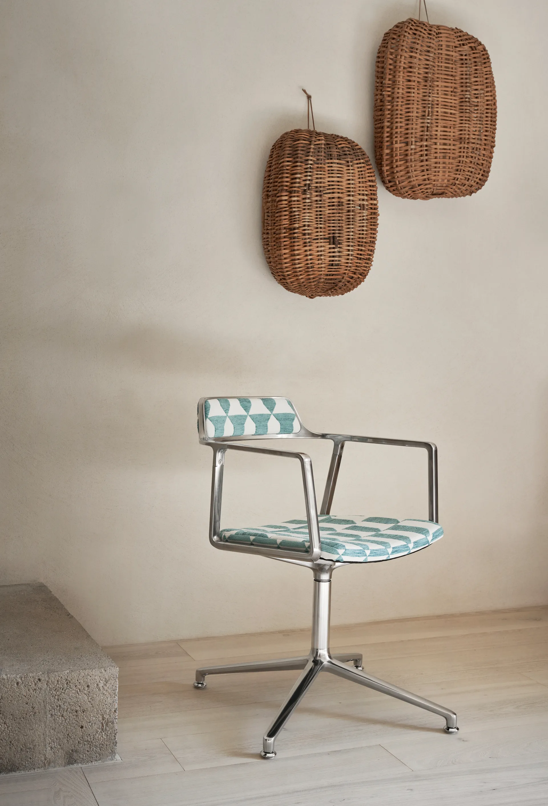 Vipp452 Swivel kontorsstol Guesthouse Edition, Lagrasse France-pol. aluminium Vipp