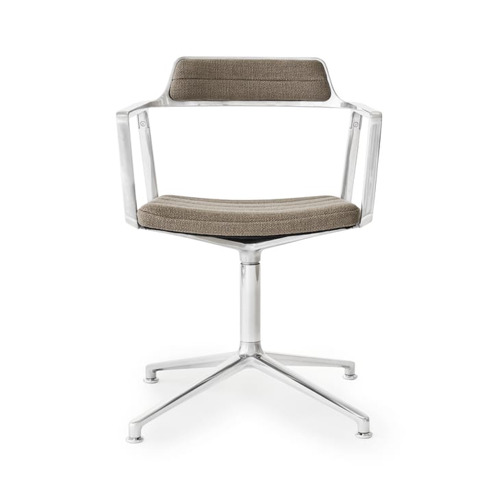 Vipp452 Swivel kontorsstol - Pol. aluminium-dark sand - Vipp