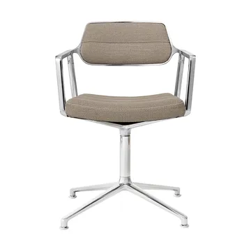 Vipp453 Swivel kontorsstol - Tide dark sand-pol. aluminium - Vipp
