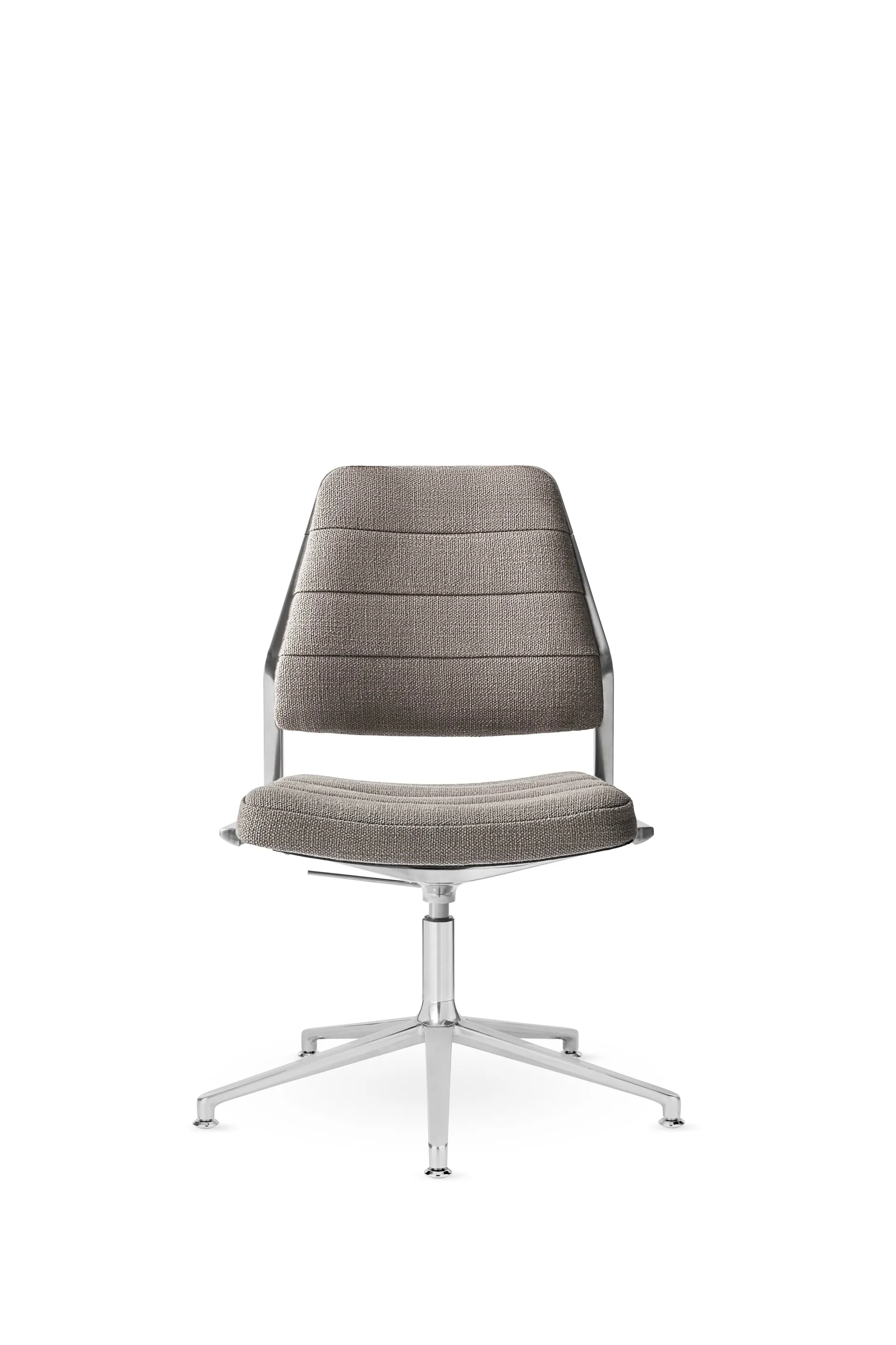 Vipp454+ Swivel chair kontorsstol, Tenzo-polished aluminium Vipp