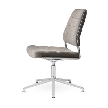 Vipp454+ Swivel chair kontorsstol - Tenzo-polished aluminium - Vipp