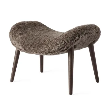 Vipp467 Lodge fotpall - Dark oak-Curly 07 - Vipp