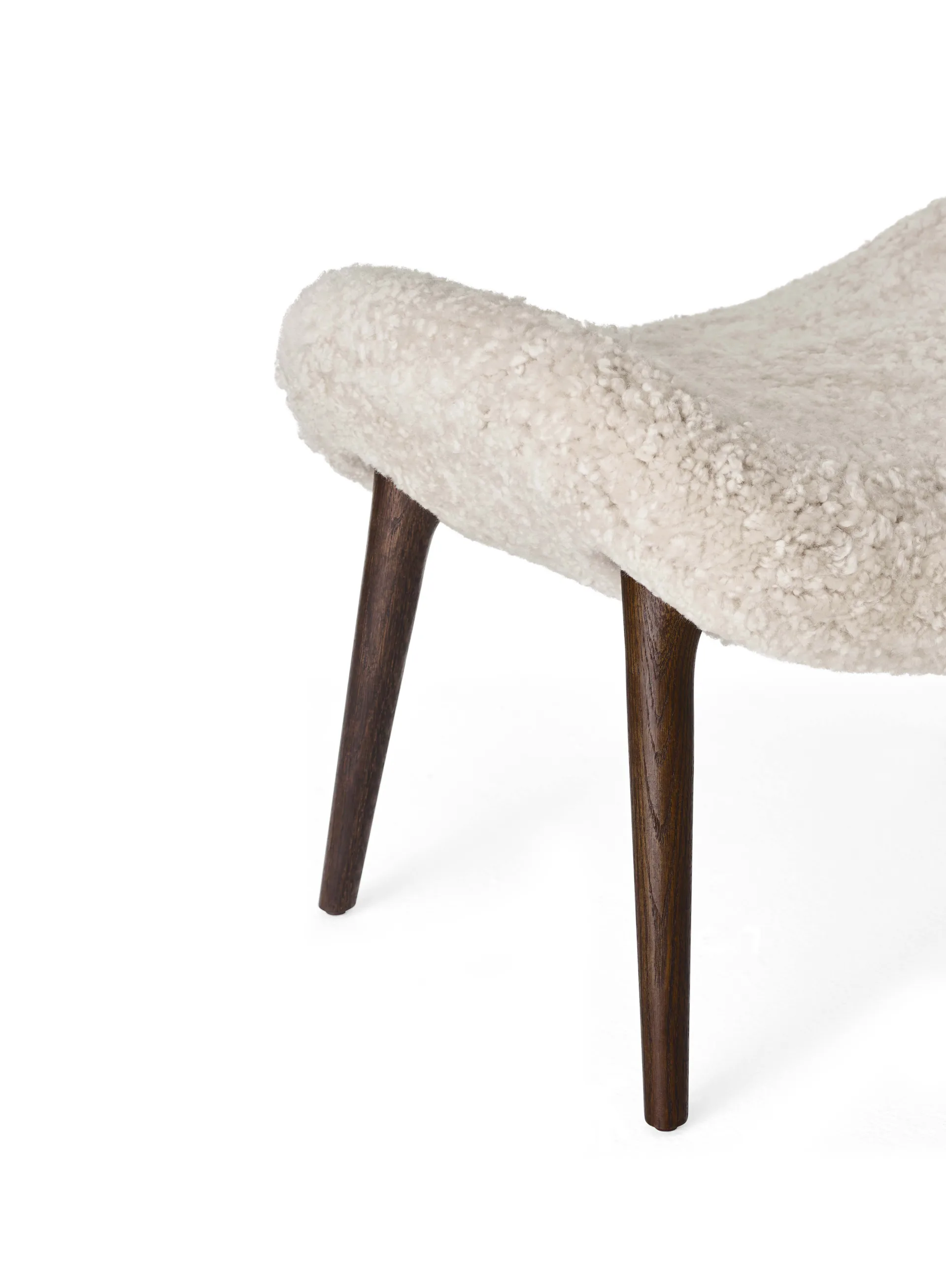 Vipp467 Lodge fotpall, Dark oak-Curly 09 Vipp