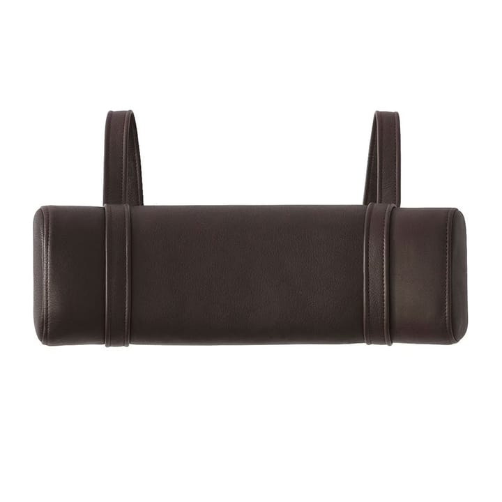 Vipp468 nackkudde för Lodge loungefåtölj, Dark leather Vipp