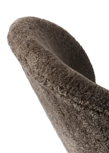 Vipp469 Lodge loungefåtölj low back - Curly 07 umber-dark oak - Vipp