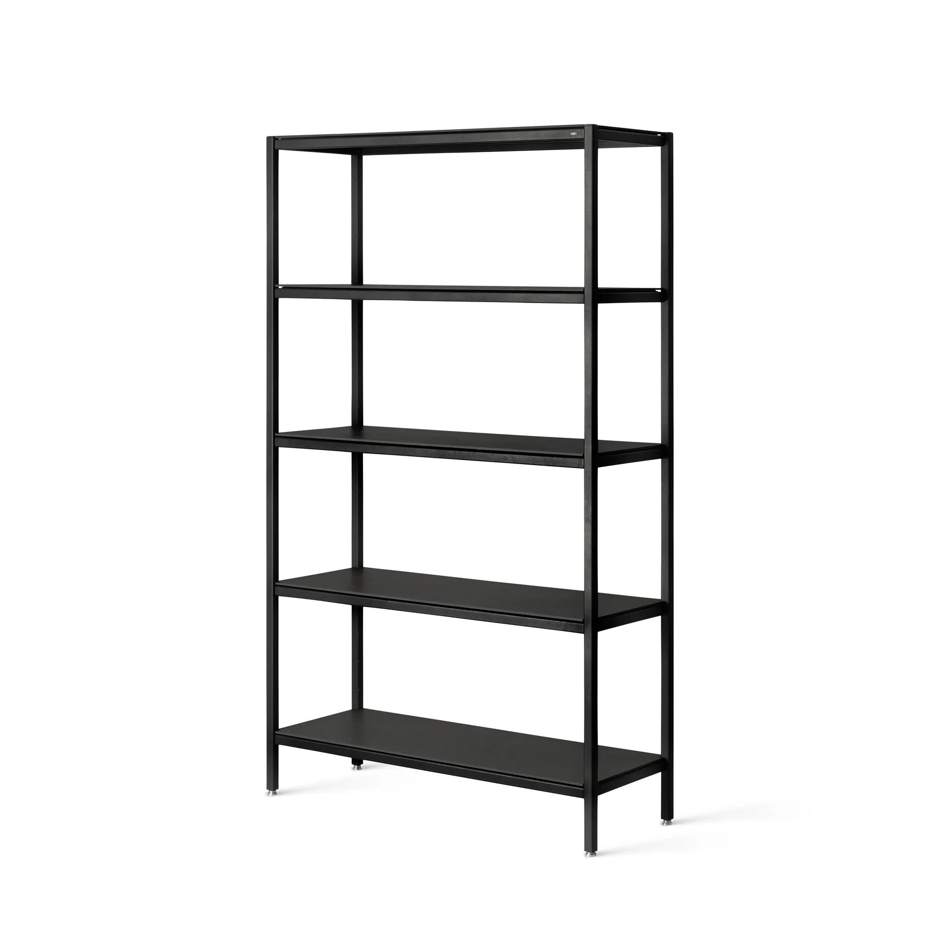 Vipp475 hylla hög 120x45x200 cm, Black laminate Vipp