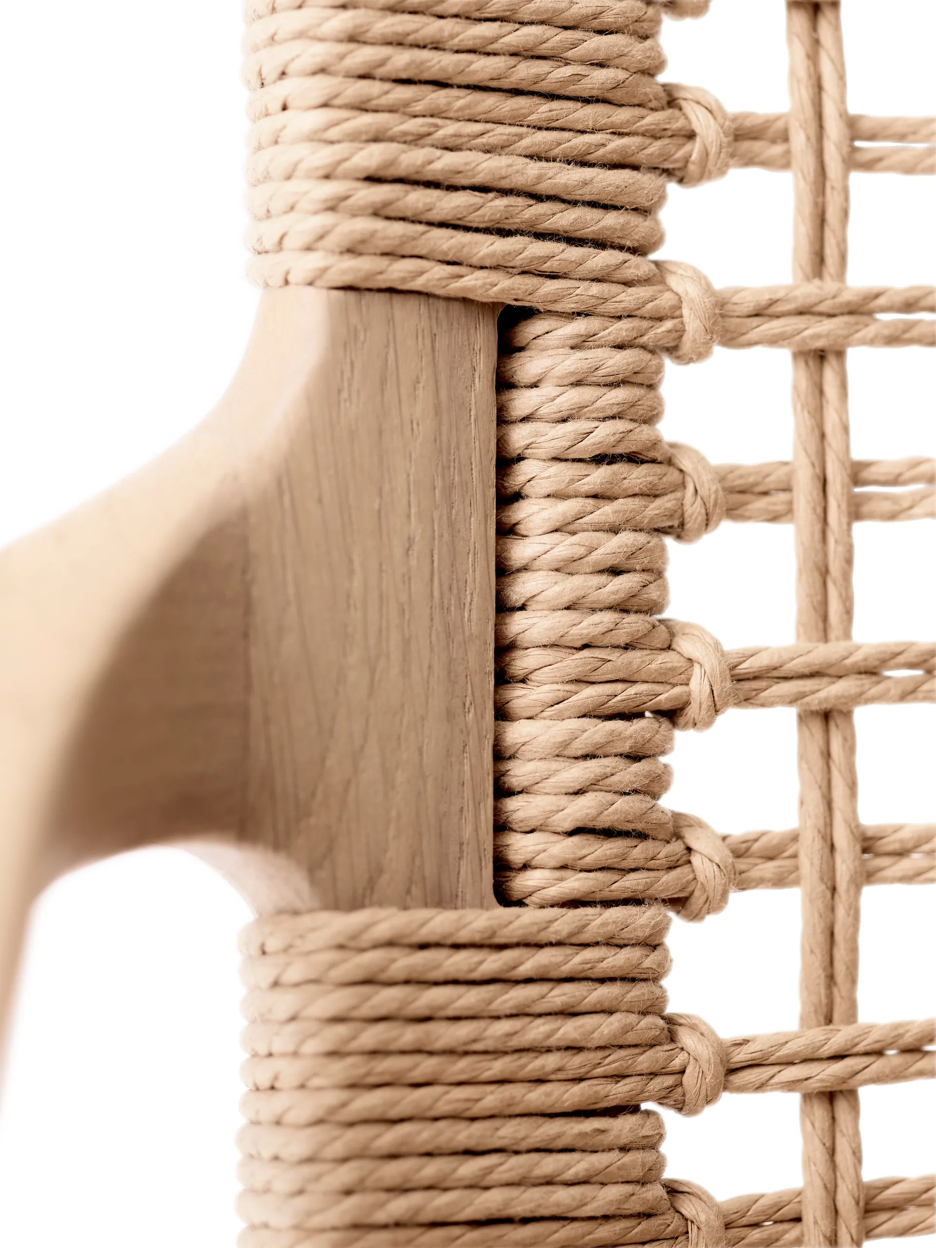 Vipp488 Cabin Lounge Chair, Light oak-sand leather Vipp