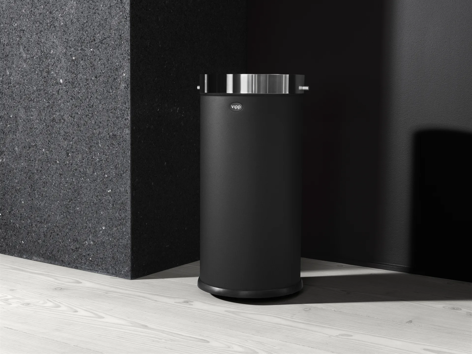 Vipp52 papperskorg Ø30x60 cm, Black Vipp